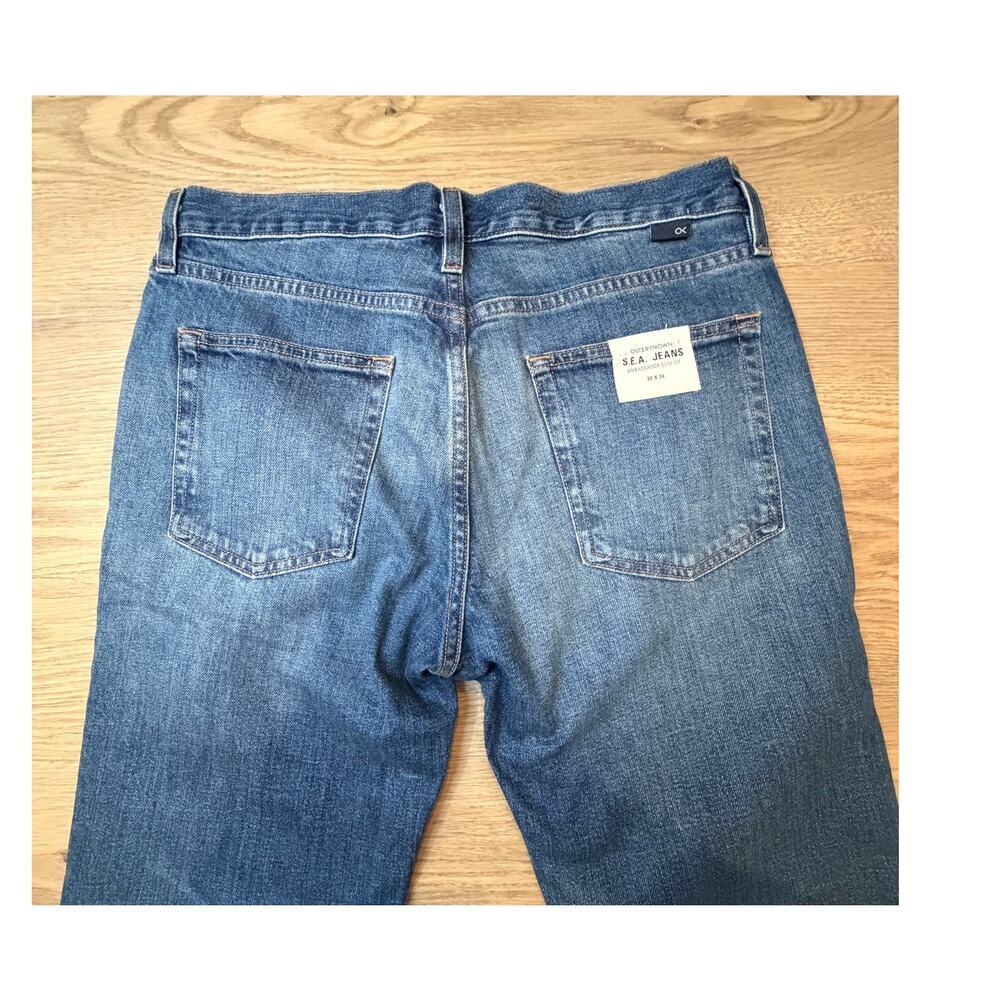 Outerknown Sea Jeans Amabassador Slim Fit 32 x 34 Medium Wash Mens NWT - Picture 7 of 7